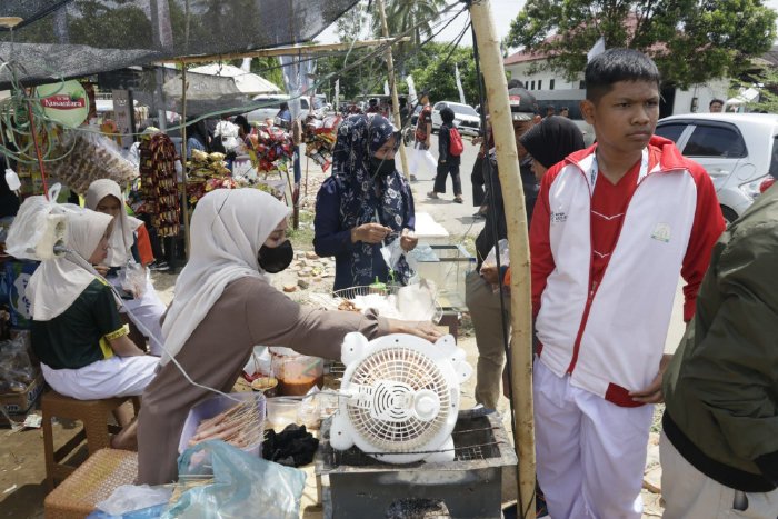 Imbas Popda , Pedagang Kuliner Raup Untung Banyak