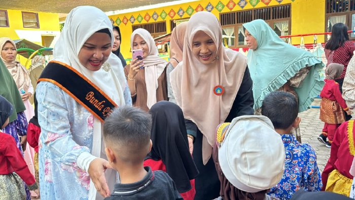 Bunda PAUD Aceh Timur Laksanakan Monev MPLS di Sejumlah Sekolah