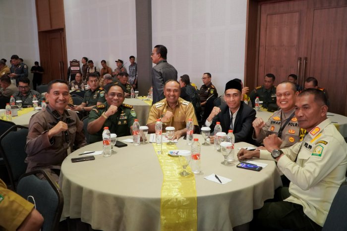 Bahas Pilkada Amrullah Penuhi Undangan Rakorpimda Se- Aceh