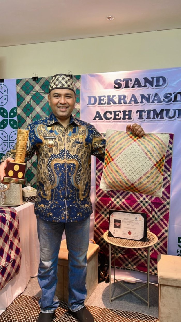 Aceh Timur Raih Penghargaan Inacraft 2025 di Jakarta