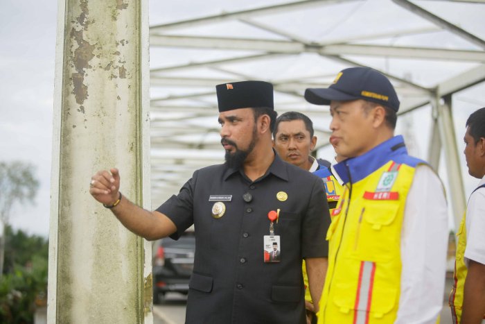 Al-Farlaky Perjuangkan Jembatan Peureulak dan Jalan Teupin Ceuradih Diperbaiki Tahun Ini
