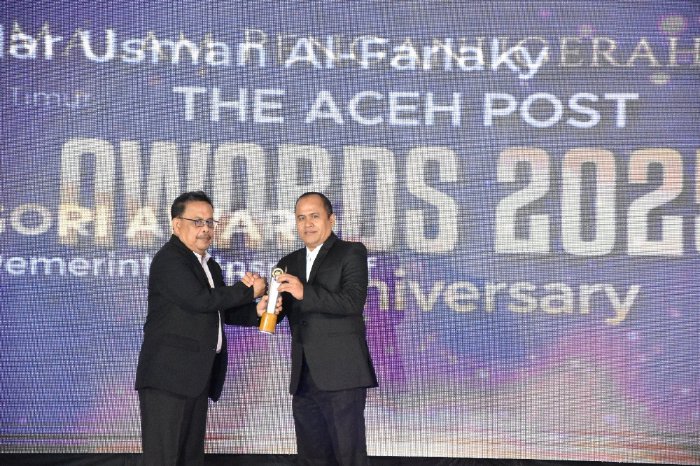 Bupati Al-Farlaky Raih The Acehpost Award 2025, Dinobatkan Sebagai Pejabat Pemerintah Inspiratif